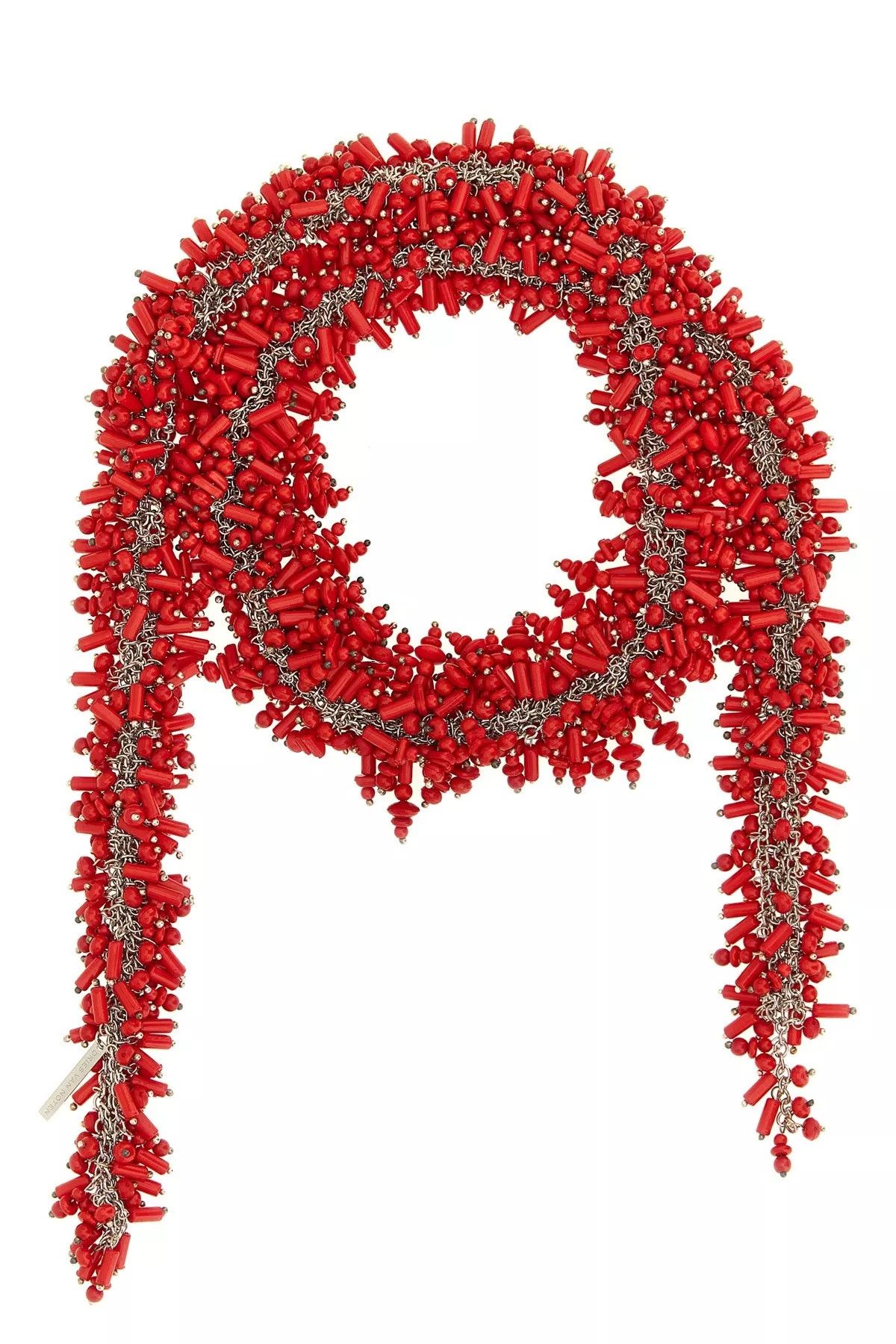 ネックレス・ペンダント Dries Van Noten 'Embroidered Scarf' necklace Dries Van Noten Dries Van Noten 'Embroidered Scarf' Necklace