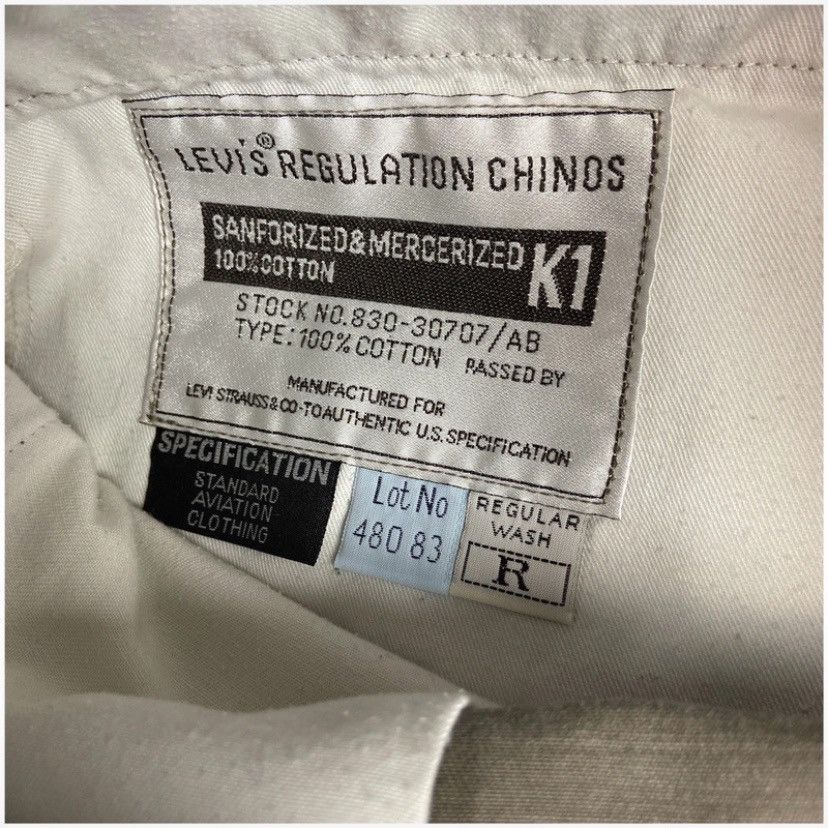 Levi's Vintage ‘80s Levi’s chinos Size US 40 / EU 56 - 7 Thumbnail