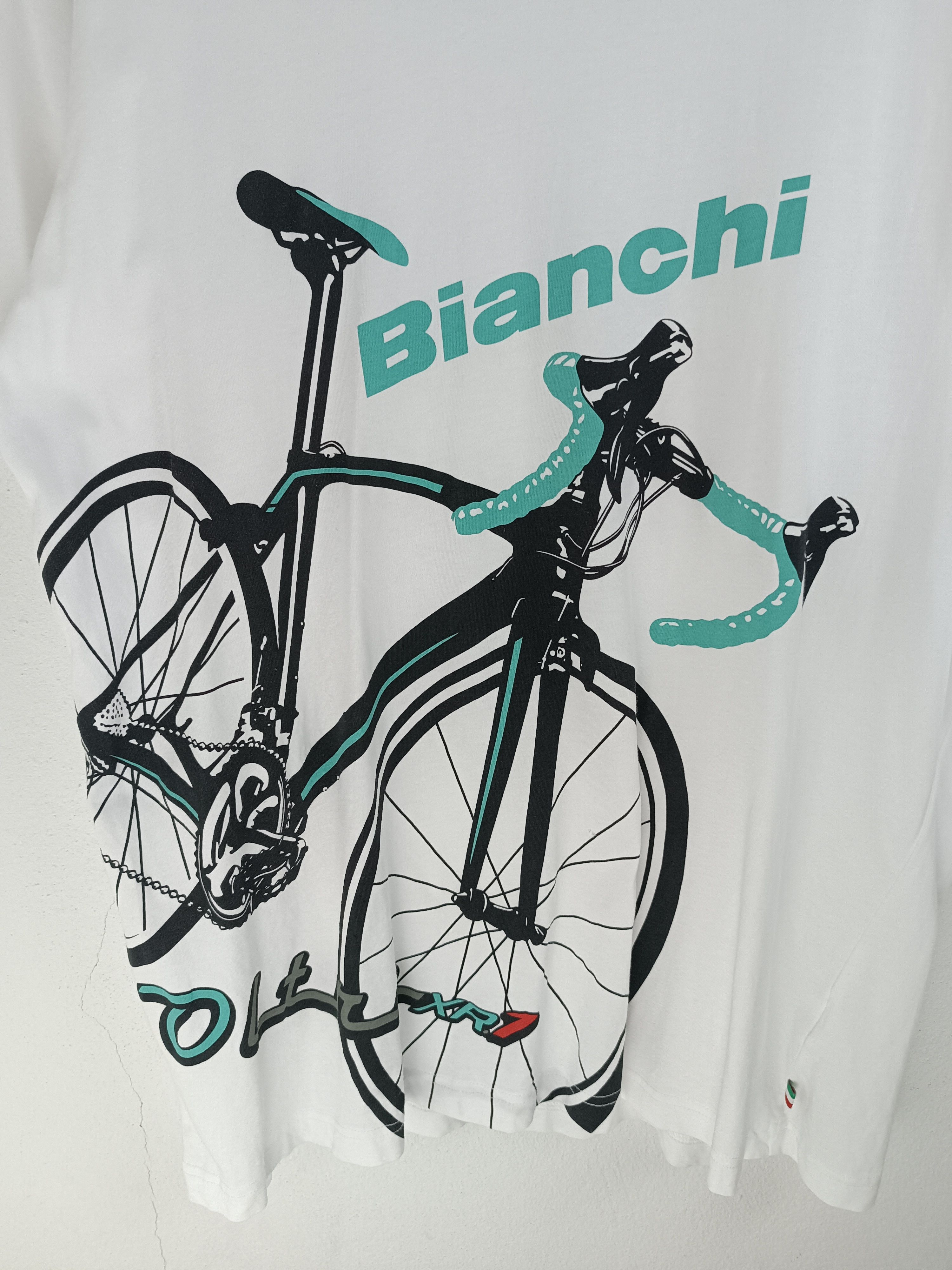 Bicycle VINTAGE BIANCHI BICYCLE RACING FIXIE TOUR DE FRANCE TEE Size US L / EU 52-54 / 3 - 6 Thumbnail