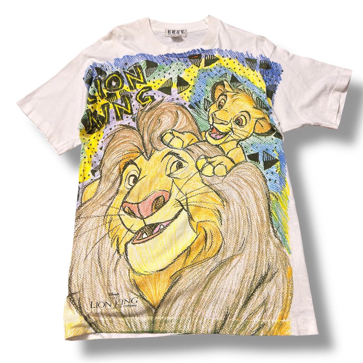 Disney Vintage 90s Full Print Disney Lion King Movie Promo Size US L / EU 52-54 / 3 - 1 Thumbnail