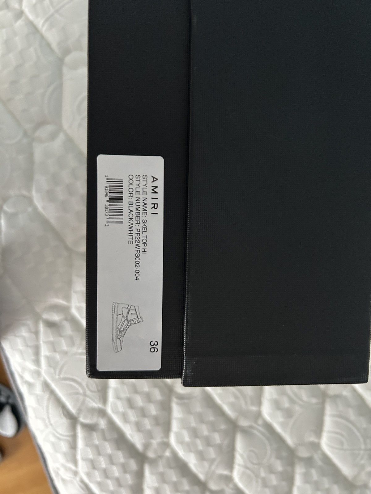 Amiri Amiri Skeleton High-Top Sneaker Size US 6 / IT 36 - 9 Thumbnail