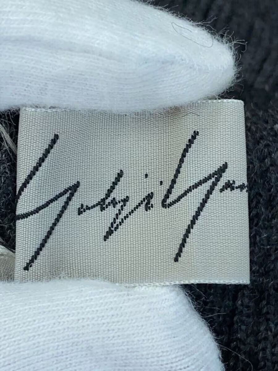 Yohji Yamamoto Gray Ribbed Wool Knit Sweater Size M / US 6-8 / IT 42-44 - 3 Thumbnail