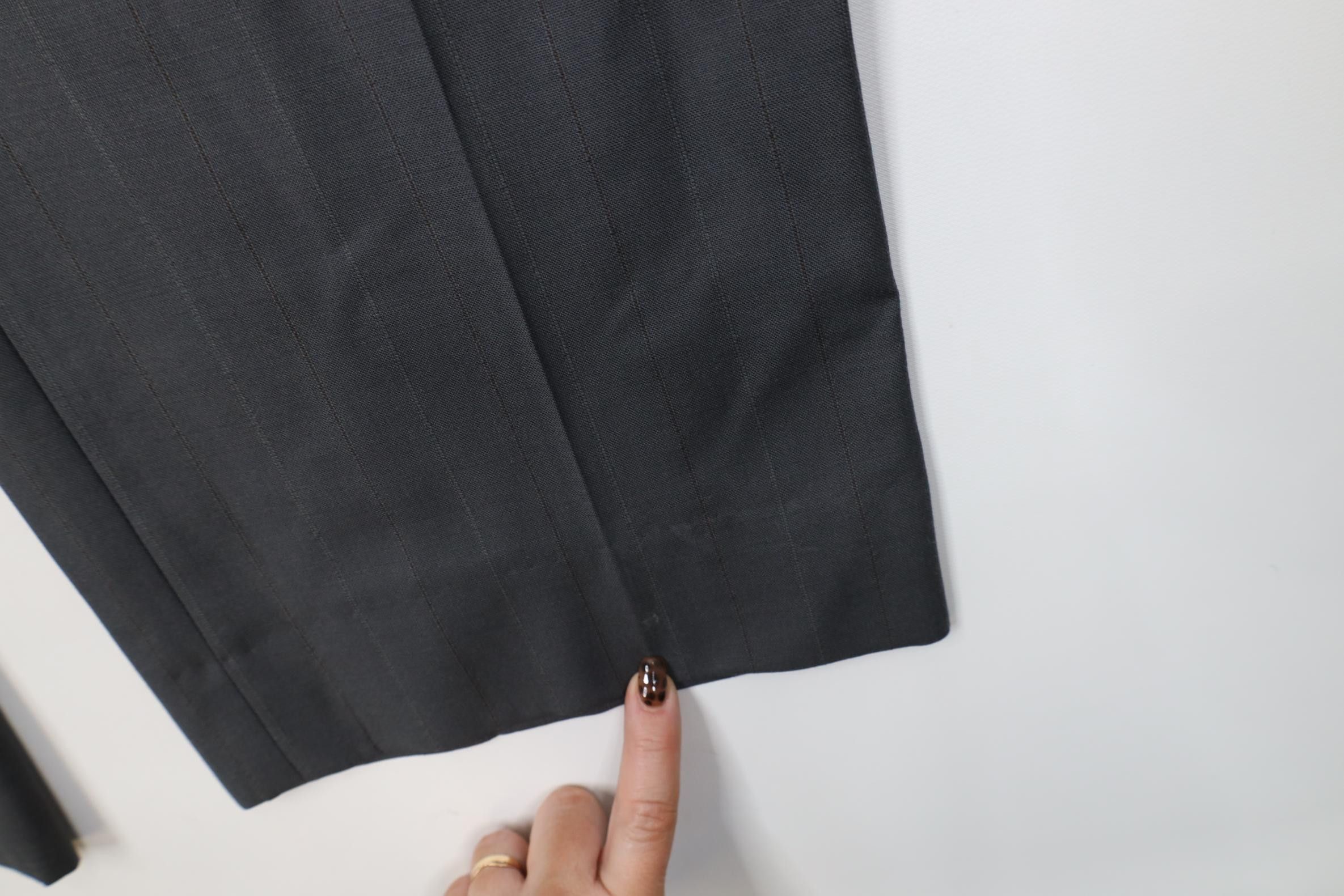 Vintage Vintage 70s Streetwear Wool Blend Knit Wide Leg Chino Pants Size US 38 / EU 54 - 5 Thumbnail