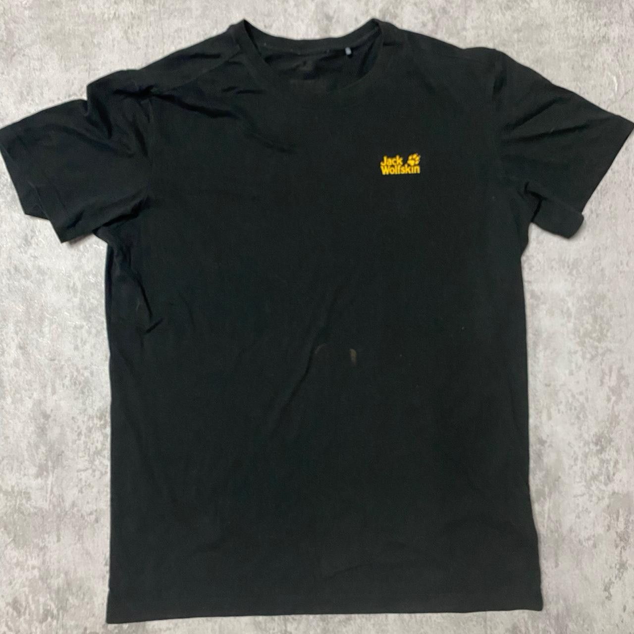 Jack Wolfskin Black and yellow Jack Wolfskin streetwear tee #streetwear Size US L / EU 52-54 / 3 - 1 Thumbnail