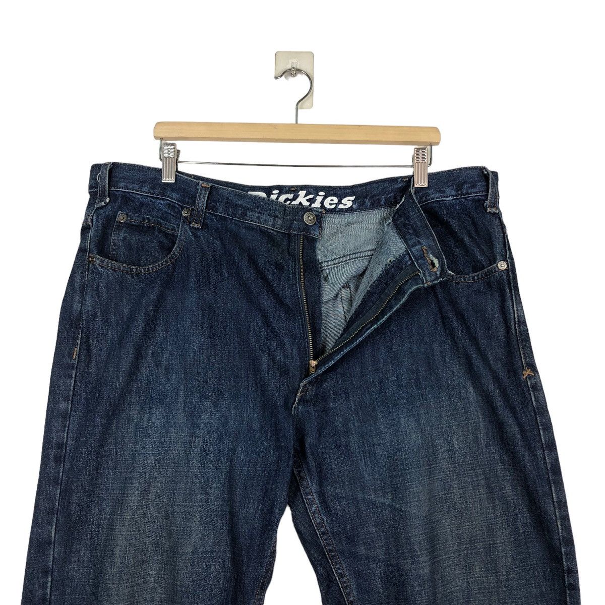 Japanese Brand 🔥Vintage Work Denim Jeans Carpenter Dickies Usa Size US 41 - 16 Thumbnail