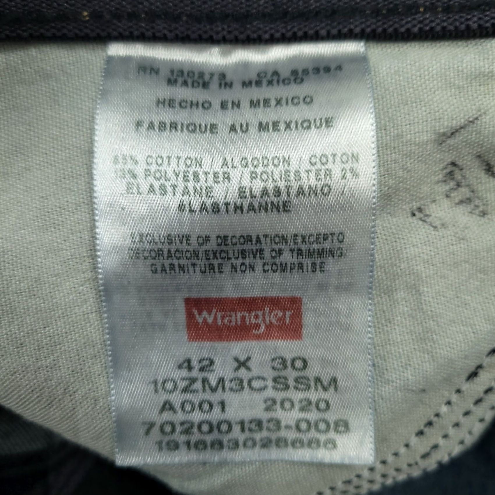 Wrangler Wrangler Authentics Jeans Mens 42x30 Blue Denim Relaxed Fit Pockets New with Tags Jeans Size US 42 / EU 58 - 5 Thumbnail