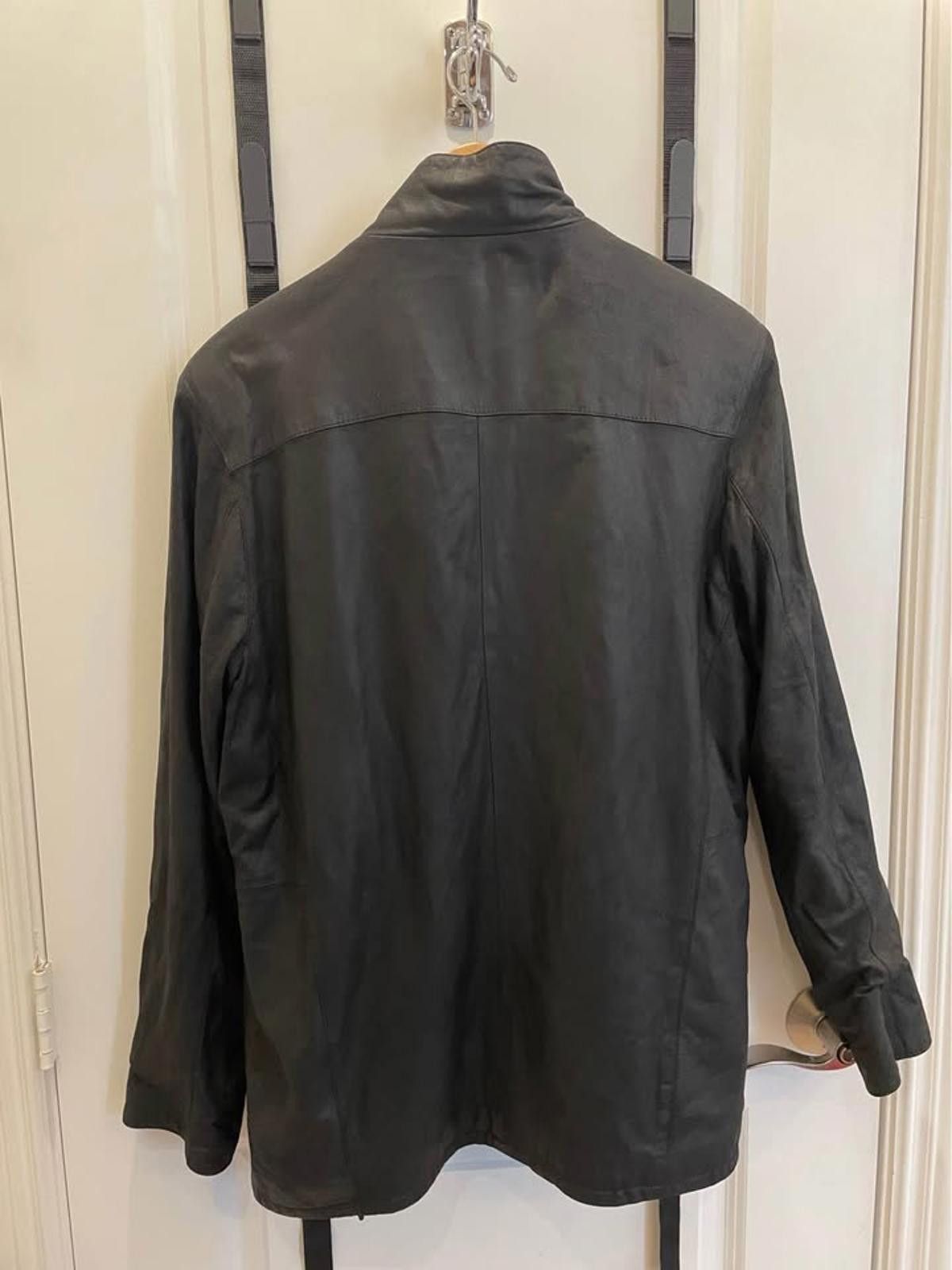 Designer Remy USA Genuine Leather Jacket – Black & Brown – Size M Size US M / EU 48-50 / 2 - 4 Thumbnail