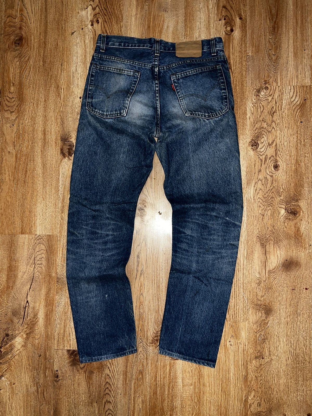 Levi's × Vintage Vintage Distressed Levis 501 Faded Blue Jeans Vintage Size US 32 / EU 48 - 1 Thumbnail