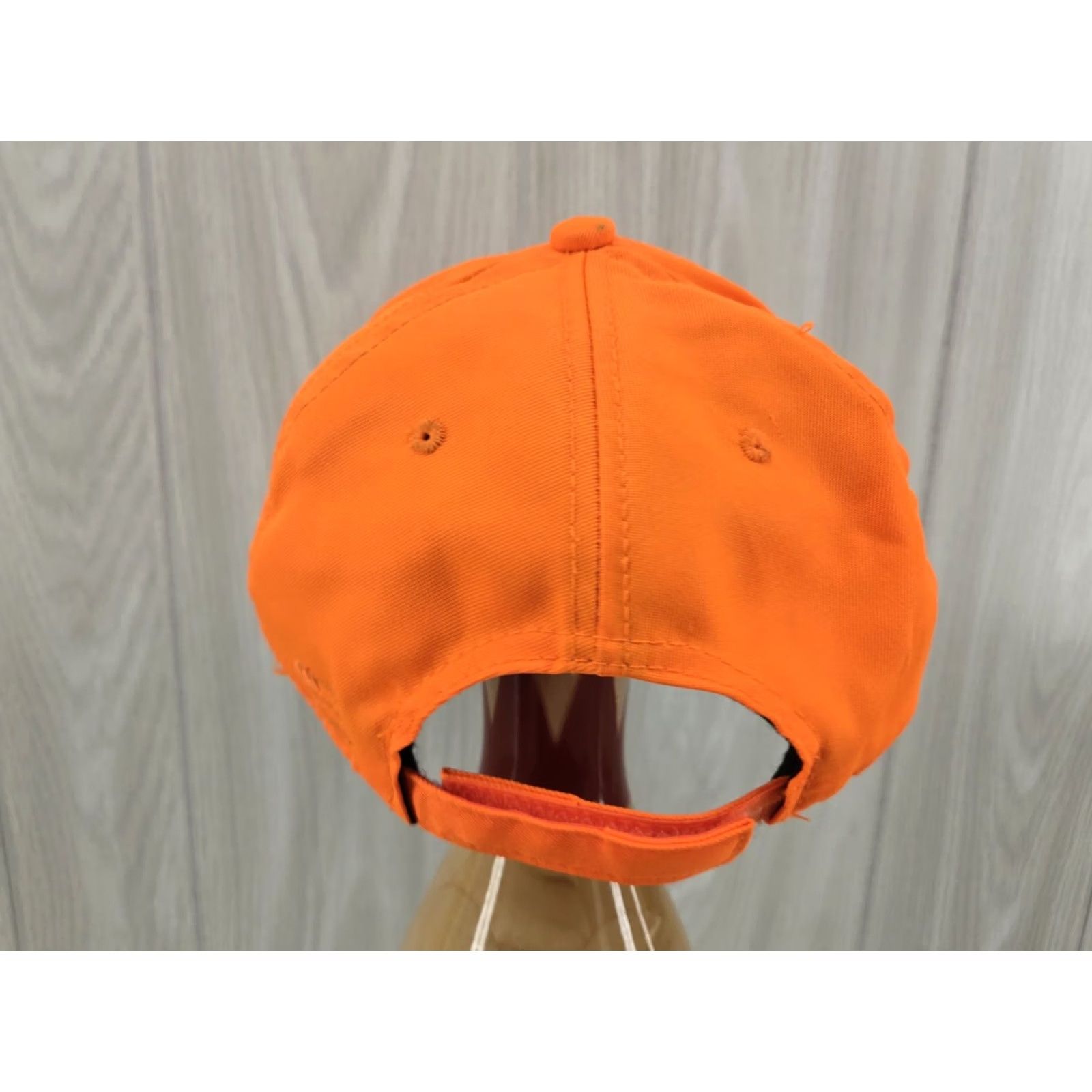 Vintage HU-B's Outdoors Hutners Orange Cap Hat Adjustable 5 Panel Men Orange Adjustable Outdoor Cap Cap Hat Mens Size ONE SIZE - 7 Thumbnail