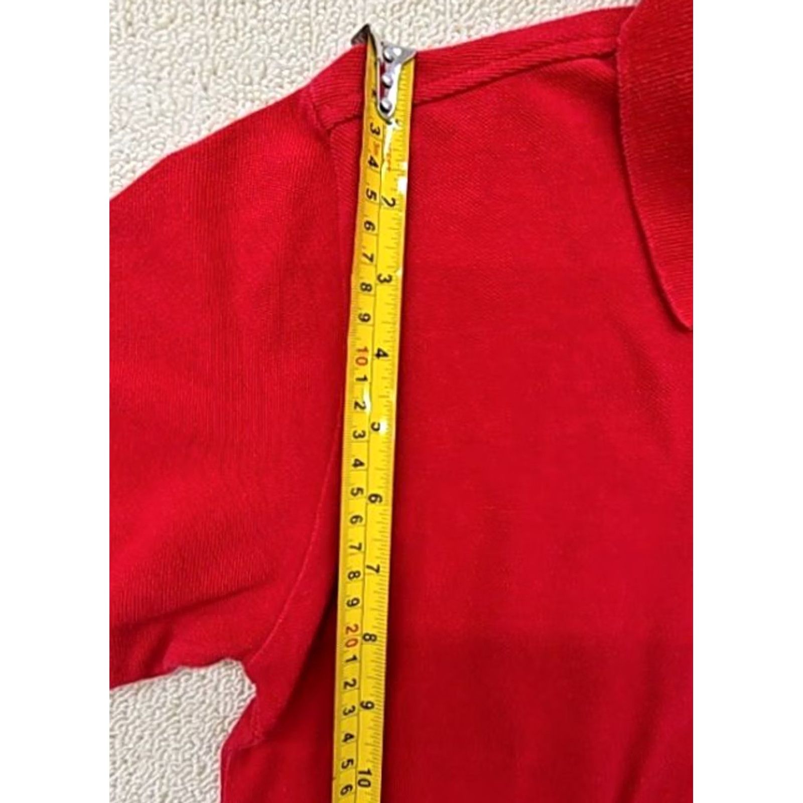 Lacoste Lacoste Red Cotton Short Sleeve Polo Shirt Regular Mens Shirt M Size US M / EU 48-50 / 2 - 6 Thumbnail