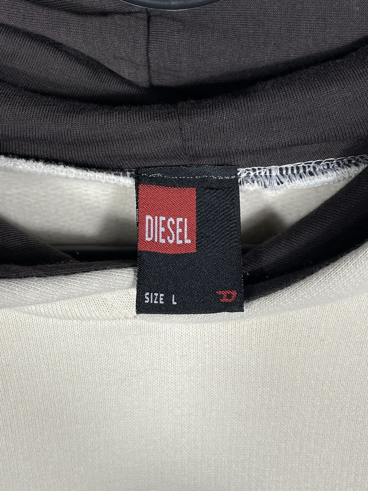 Diesel × Vintage Vintage DIESEL Retro Y2k hoodie Sweatshirt Crewneck skate Size US L / EU 52-54 / 3 - 6 Thumbnail