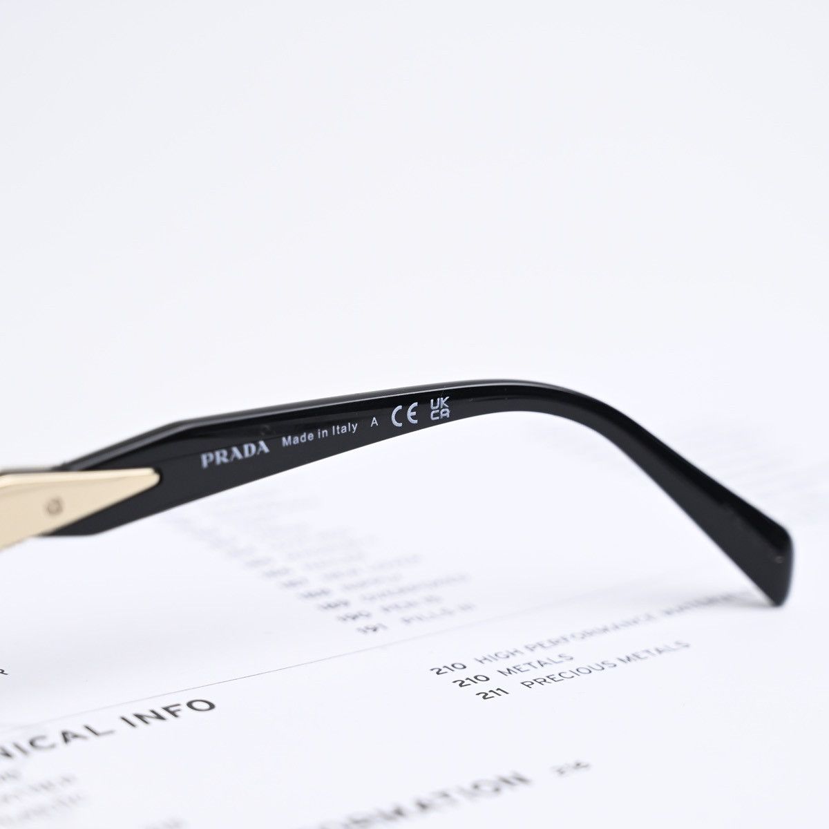 Prada PRADA 0PR 65ZS SUNGLASSES Size ONE SIZE - 7 Thumbnail
