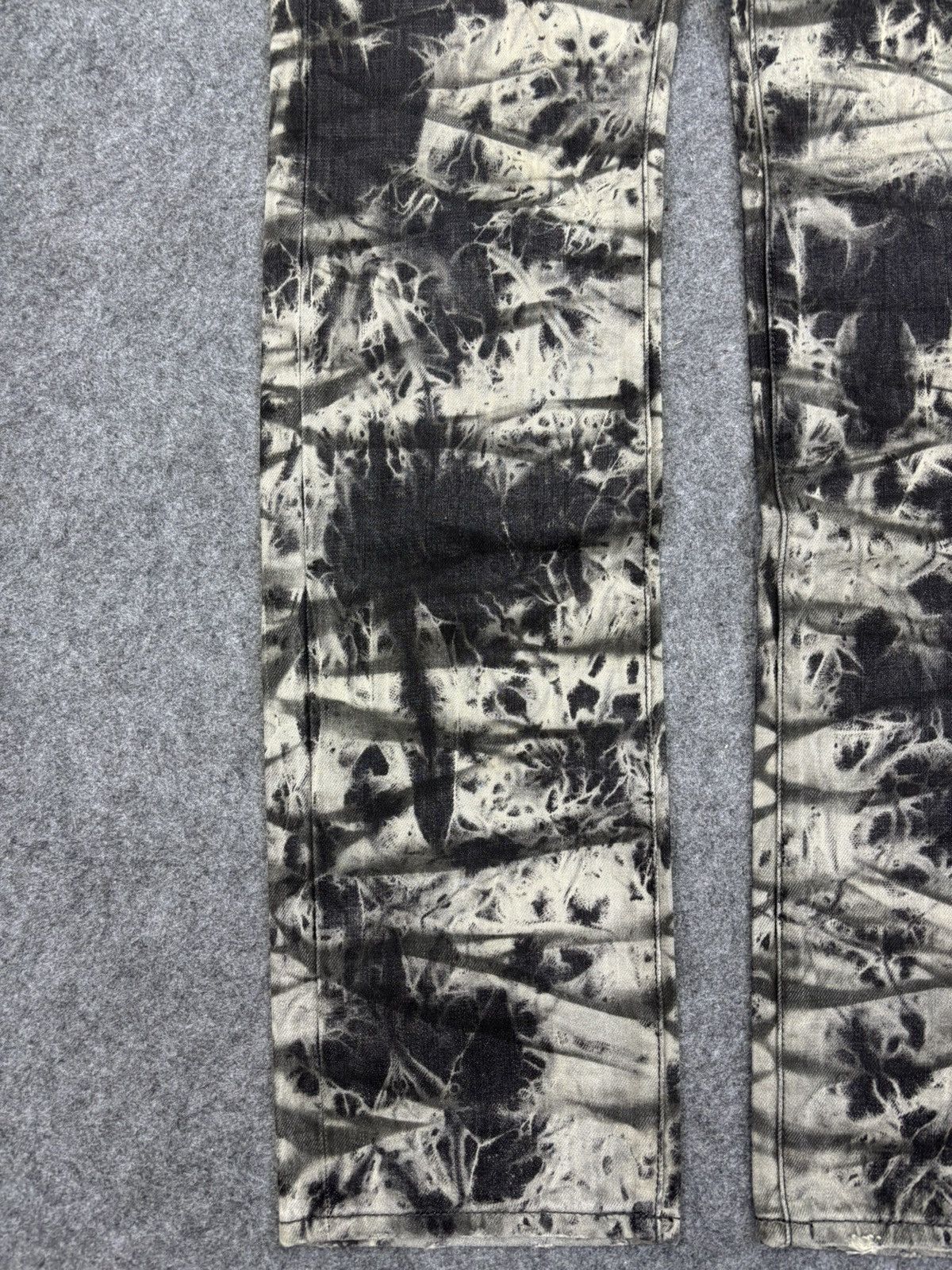 Japanese Brand 💥semanticdesign Japan Streetwear Tye Dye Metal Jeans F721 Size US 31 - 6 Thumbnail