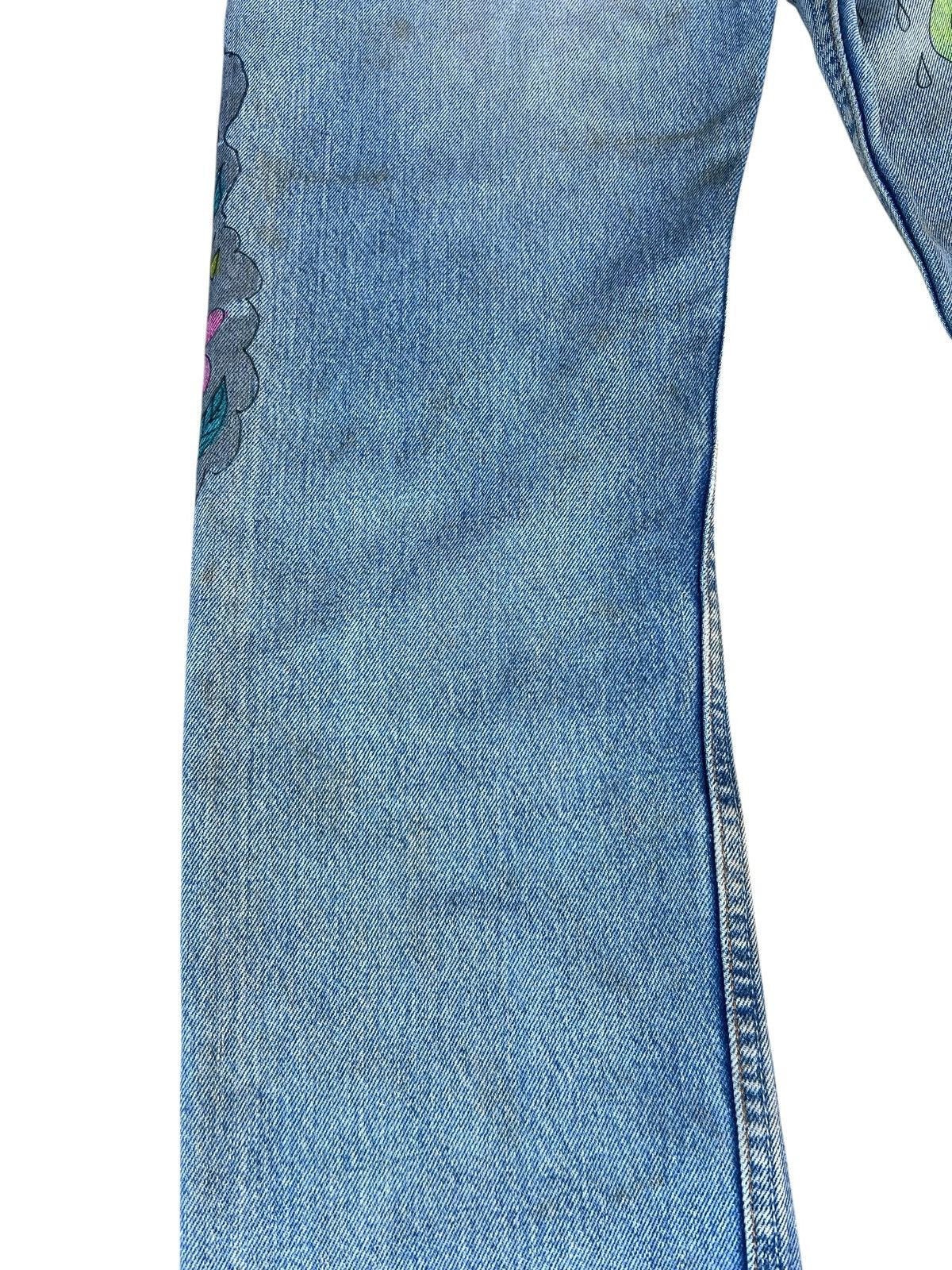 Levi's Vintage 1996 Levi’s 501 X Aditi Art Dirty Denim Jeans Size US 29 - 17 Thumbnail