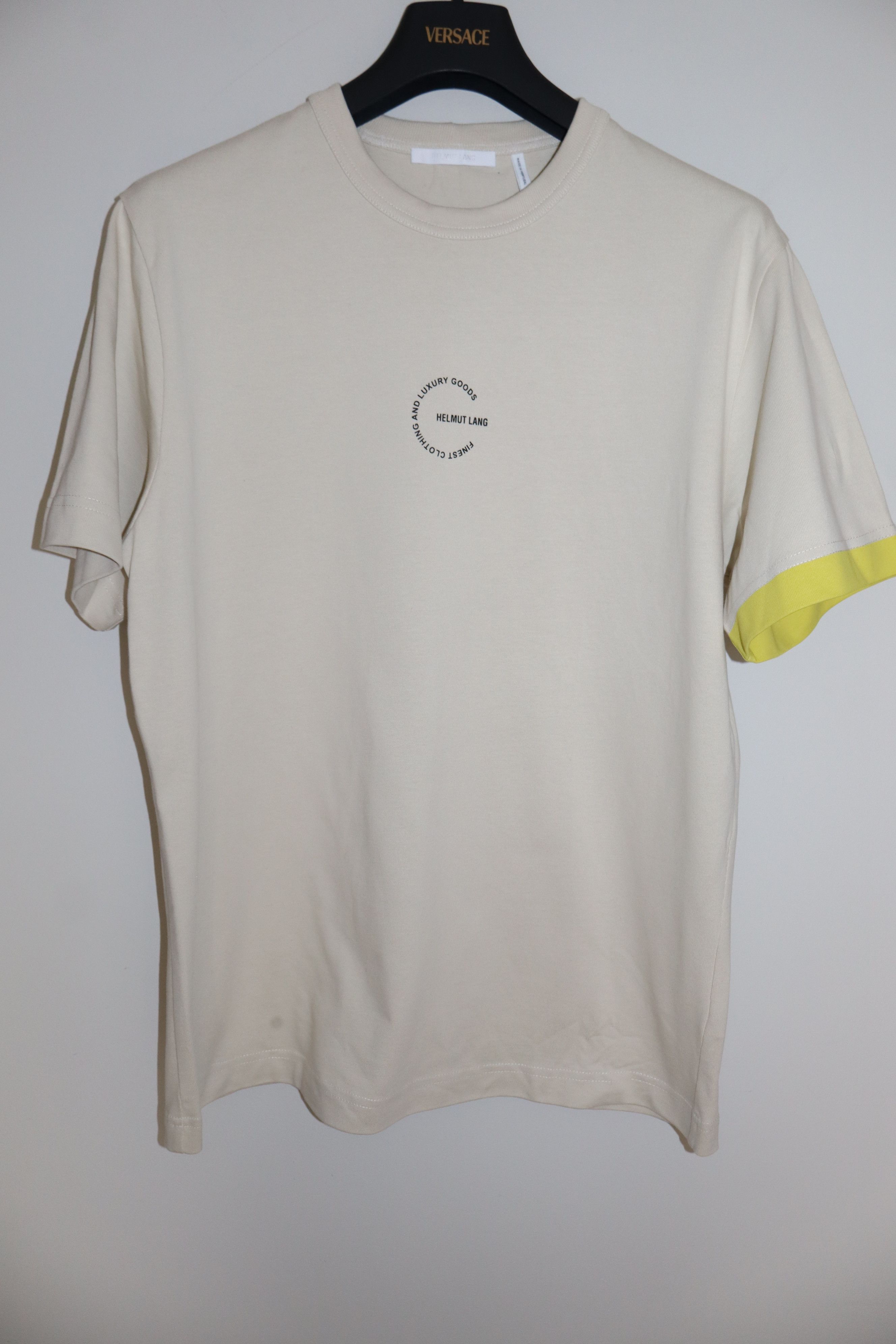 Helmut Lang Label print t-shirt Size US S / EU 44-46 / 1 - 1 Thumbnail