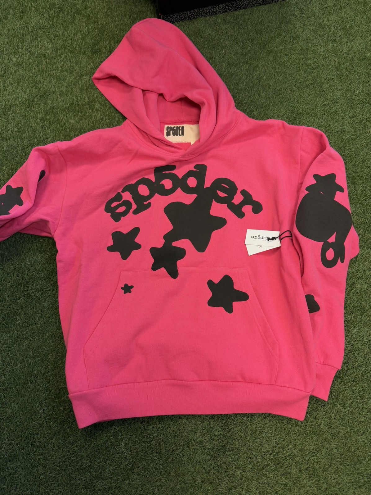 Sp5der Sp5der Worldwide Pink Hoodie Size Large (NEW) Size US L / EU 52-54 / 3 - 11 Thumbnail
