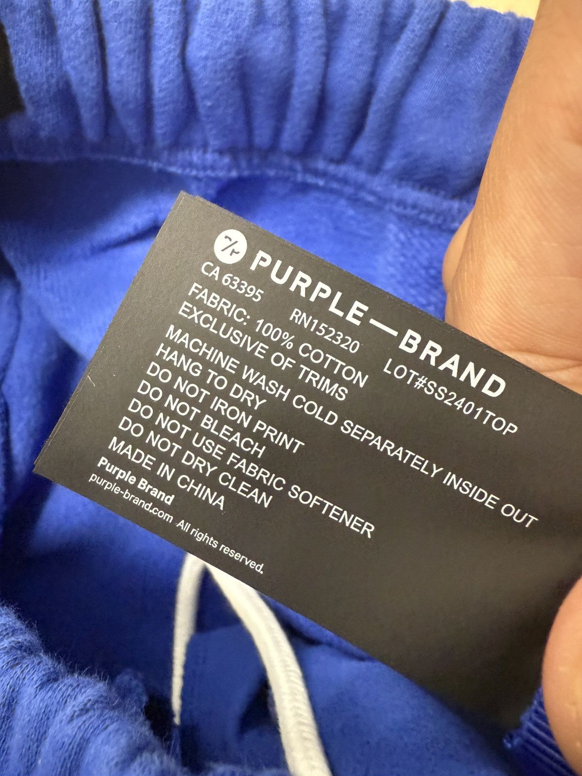 Purple Brand Purple Brand Fleece Flared Size Zipper Size US 32 / EU 48 - 4 Thumbnail
