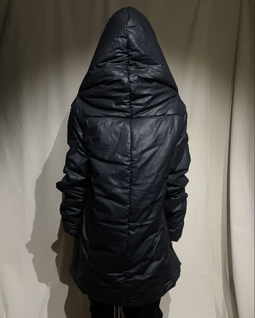Barbara I Gongini Barbara I Gongini - ‘Coal MAN’ Coated Deformed Puffer Jacket Size US M / EU 48-50 / 2 - 9 Thumbnail