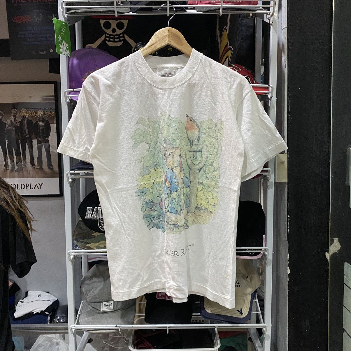 Cartoon Network × Vintage RARE! Vintage 1992 The World Of Beatrix Potter Peter Rabbit Size US S / EU 44-46 / 1 - 1 Thumbnail