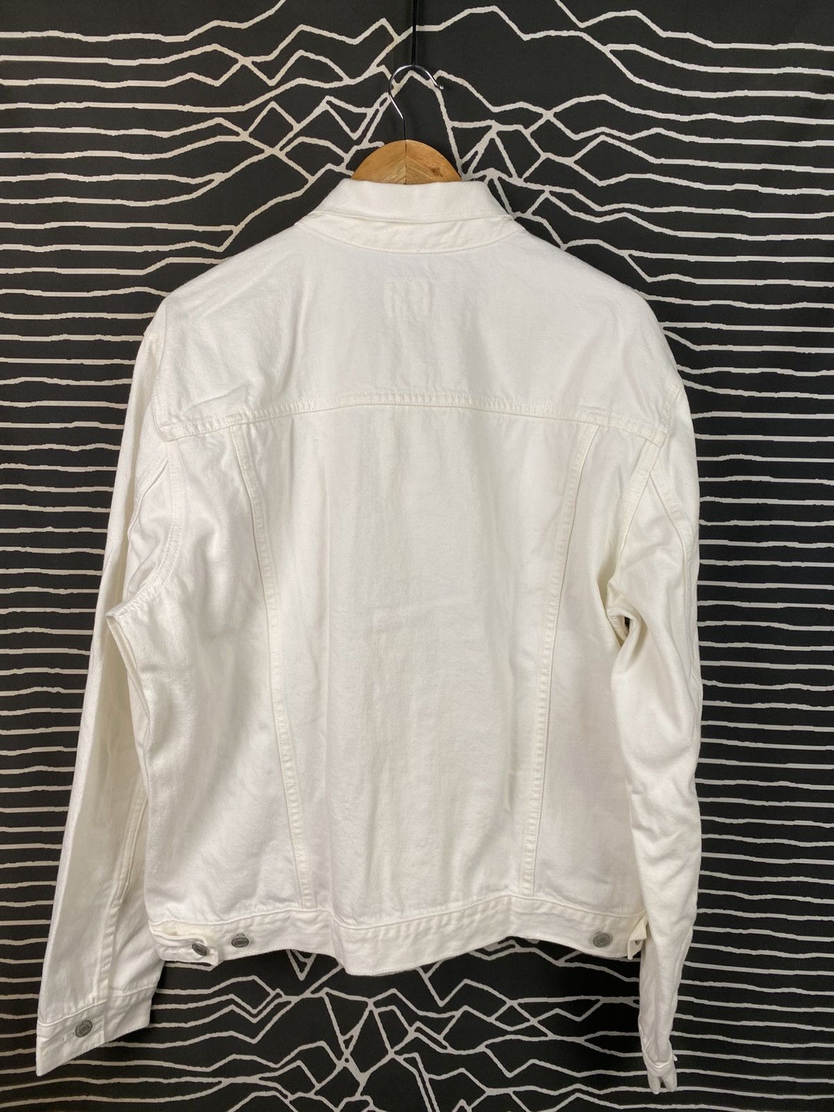 Gap Gap 1969 Premium White Denim Trucker Jacket Size US XL / EU 56 / 4 - 3 Thumbnail