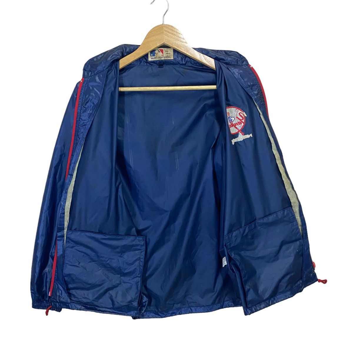 MLB × New York Yankees × Vintage Vintage New York Yankess Zipper Jacket Size US S / EU 44-46 / 1 - 10 Thumbnail