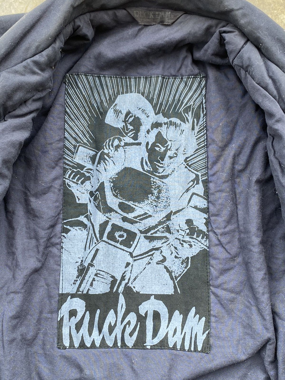 Japanese Brand 💥Ruck Dam Style Bomber Jacket Size US L / EU 52-54 / 3 - 10 Thumbnail