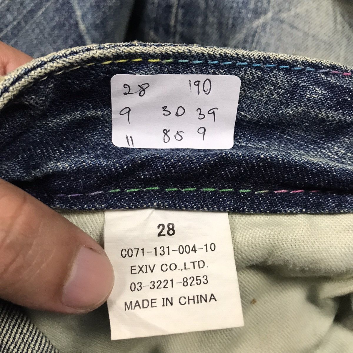 Japanese Brand Japaners Style denim Distressed pants Size US 28 / EU 44 - 13 Thumbnail