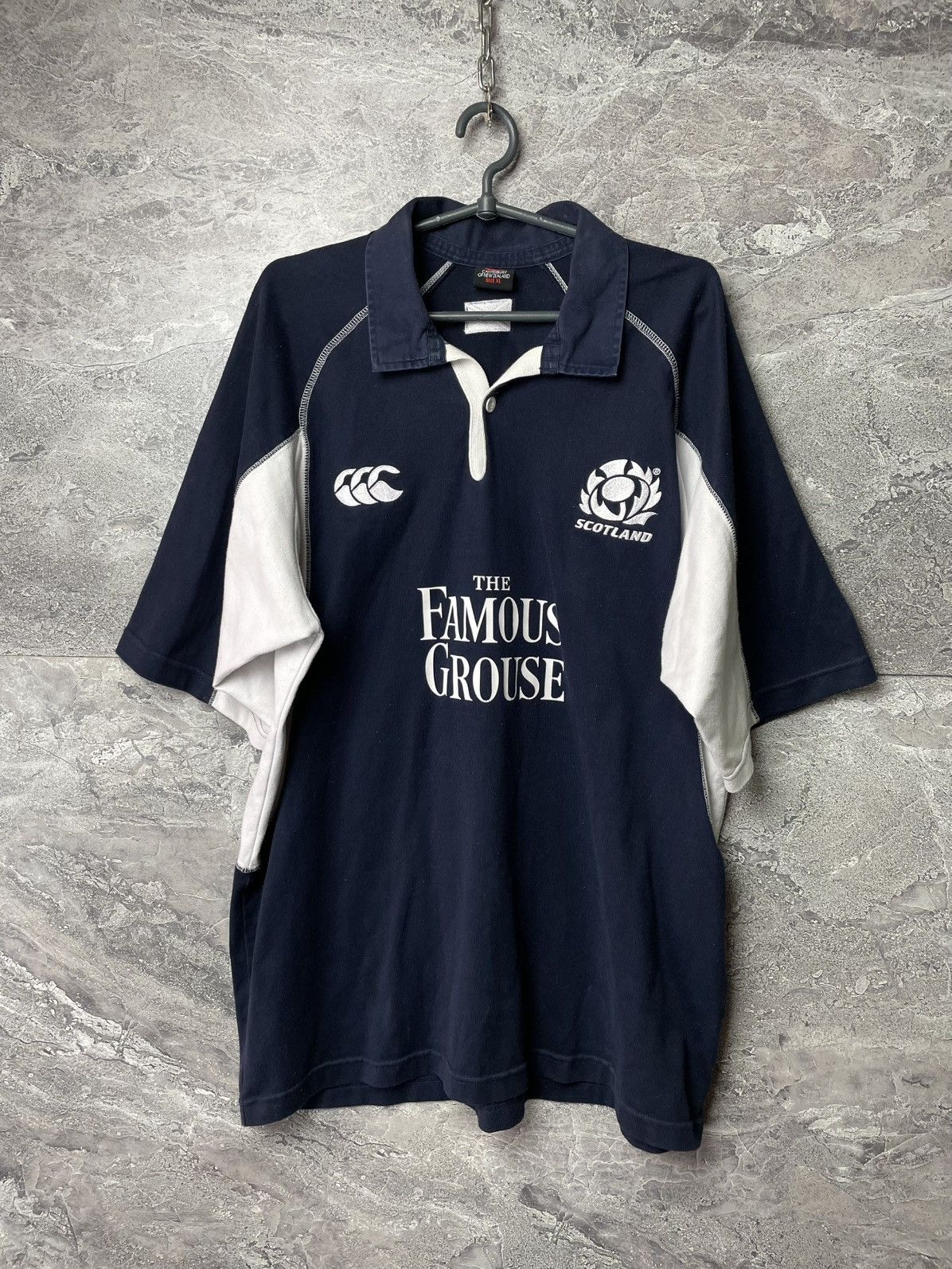 Canterbury of New Zealand Canterbury of New Zealand Scotland Rugby Shirt 2005-2006 Size US XL / EU 56 / 4 - 1 Thumbnail