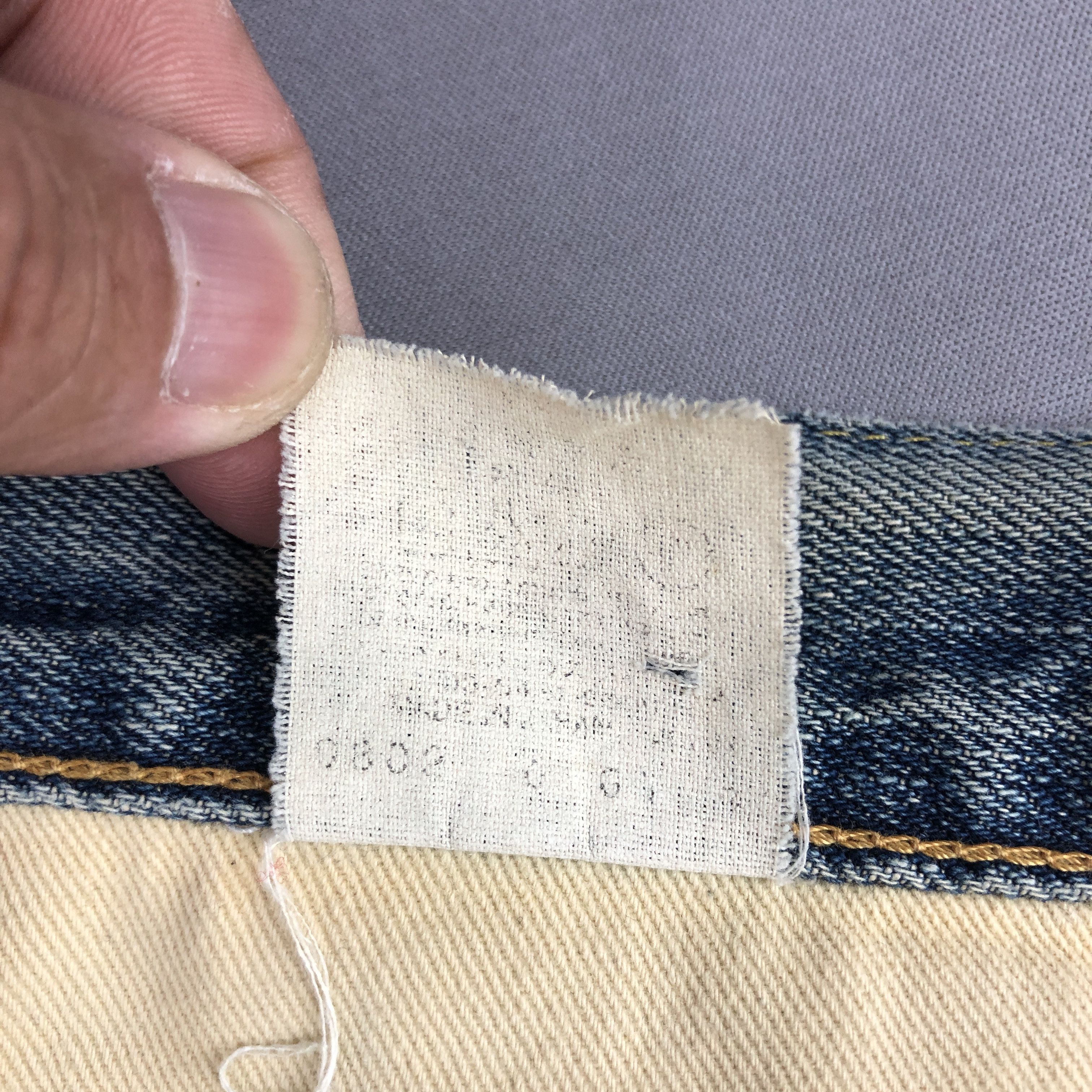 Levi's Vintage Levis Selvedge Jeans Levi's Redline Mud Wash Denim Size US 32 / EU 48 - 12 Thumbnail