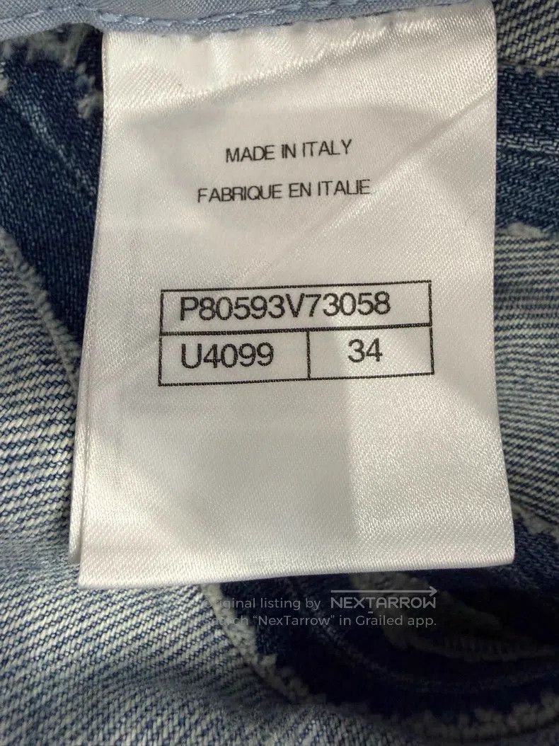Chanel Chanel Blue bow denim skirt Size 42" / US 20 - 6 Thumbnail