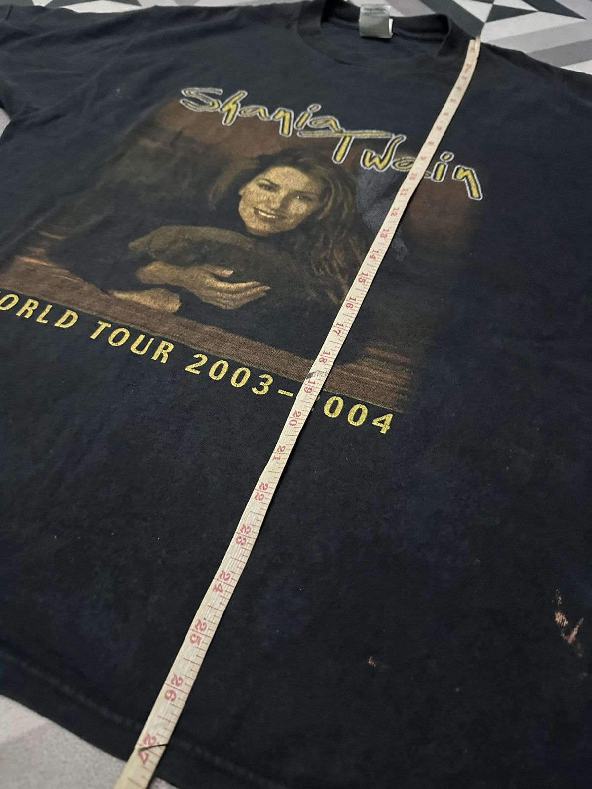 Band Tees Vintage Shania Twain worldwide tour 2003-2004 tshirt Size US L / EU 52-54 / 3 - 10 Thumbnail