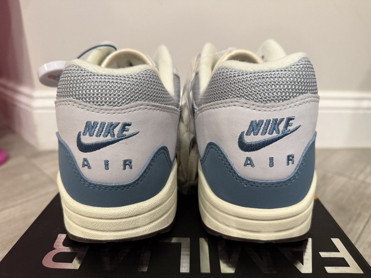 Nike × Patta Patta Nike Air Max 1 Noise Aqua Silver Pure Platinum Sz 12 Size US 12 / EU 45 - 7 Thumbnail