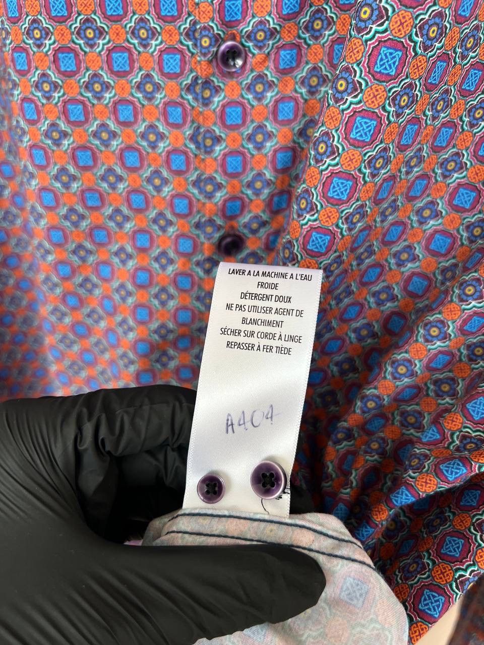 Robert Graham Robert Graham Button Up Shirt Mens Size XXL Brown Geometric Size US XXL / EU 58 / 5 - 12 Thumbnail