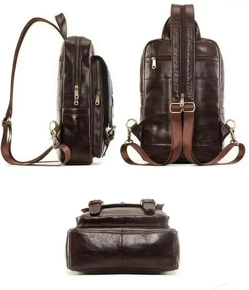 Genuine Leather × Japanese Brand Crocodile Emboss Leather Backpack Size ONE SIZE - 4 Thumbnail
