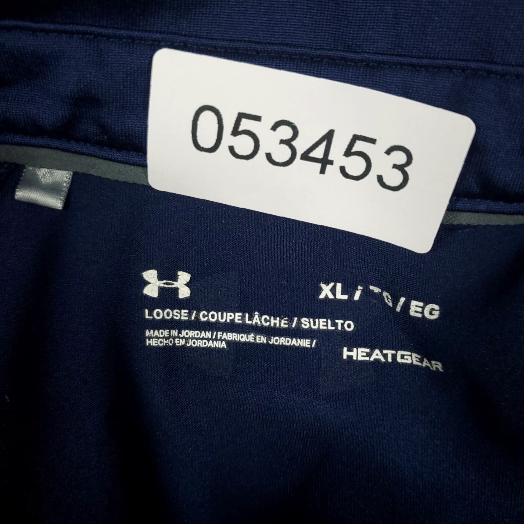 Under Armour Under Armour Polo Shirt Mens XL Navy Blue Golf Casual Short Sleeve Polo Shirt XL Mens Navy Blue Under Armour Shirt Polo Golf Casual Short Sleeve Size US XL / EU 56 / 4 - 6 Thumbnail
