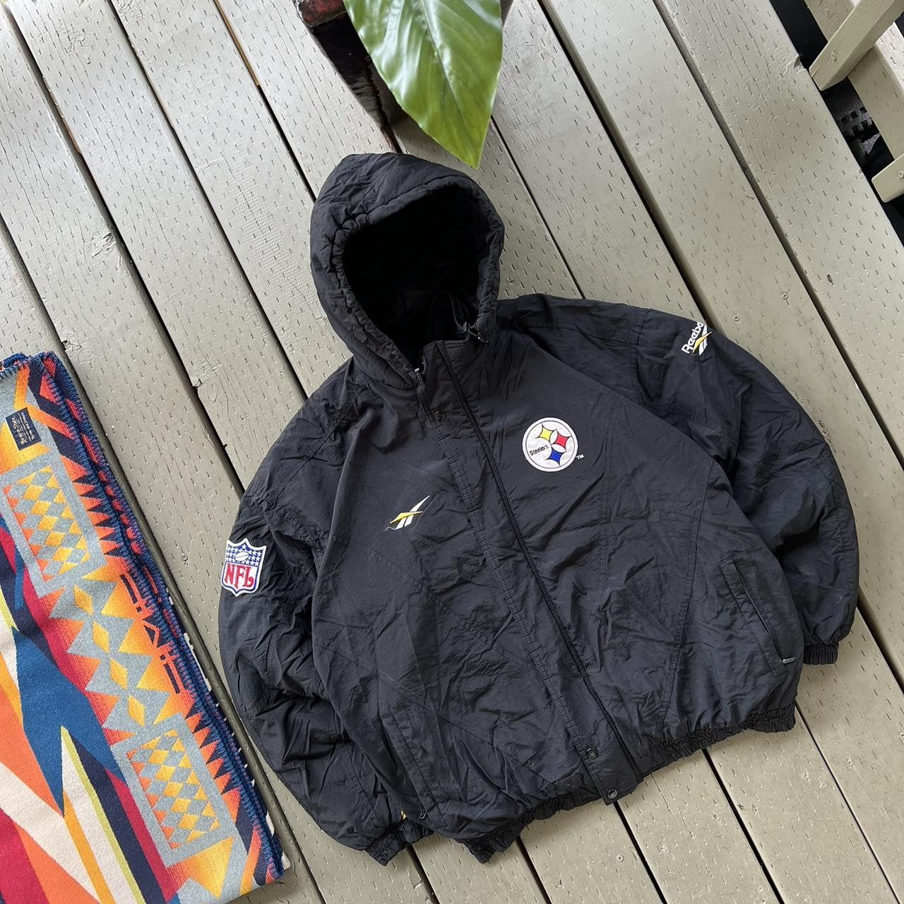 NFL × Reebok × Vintage Pittsburgh Steelers Jacket Size US XL / EU 56 / 4 - 4 Thumbnail