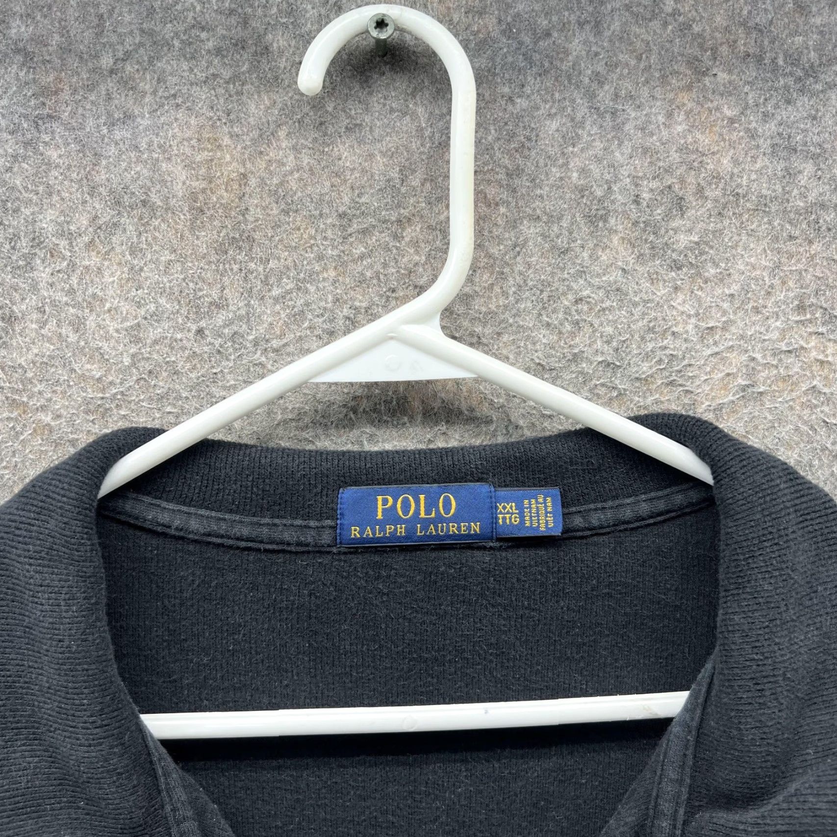 Polo Ralph Lauren Polo Ralph Lauren Sweater Mens 2XL Black Quarter Zip Collared Pullover Knit Size US XXL / EU 58 / 5 - 5 Thumbnail