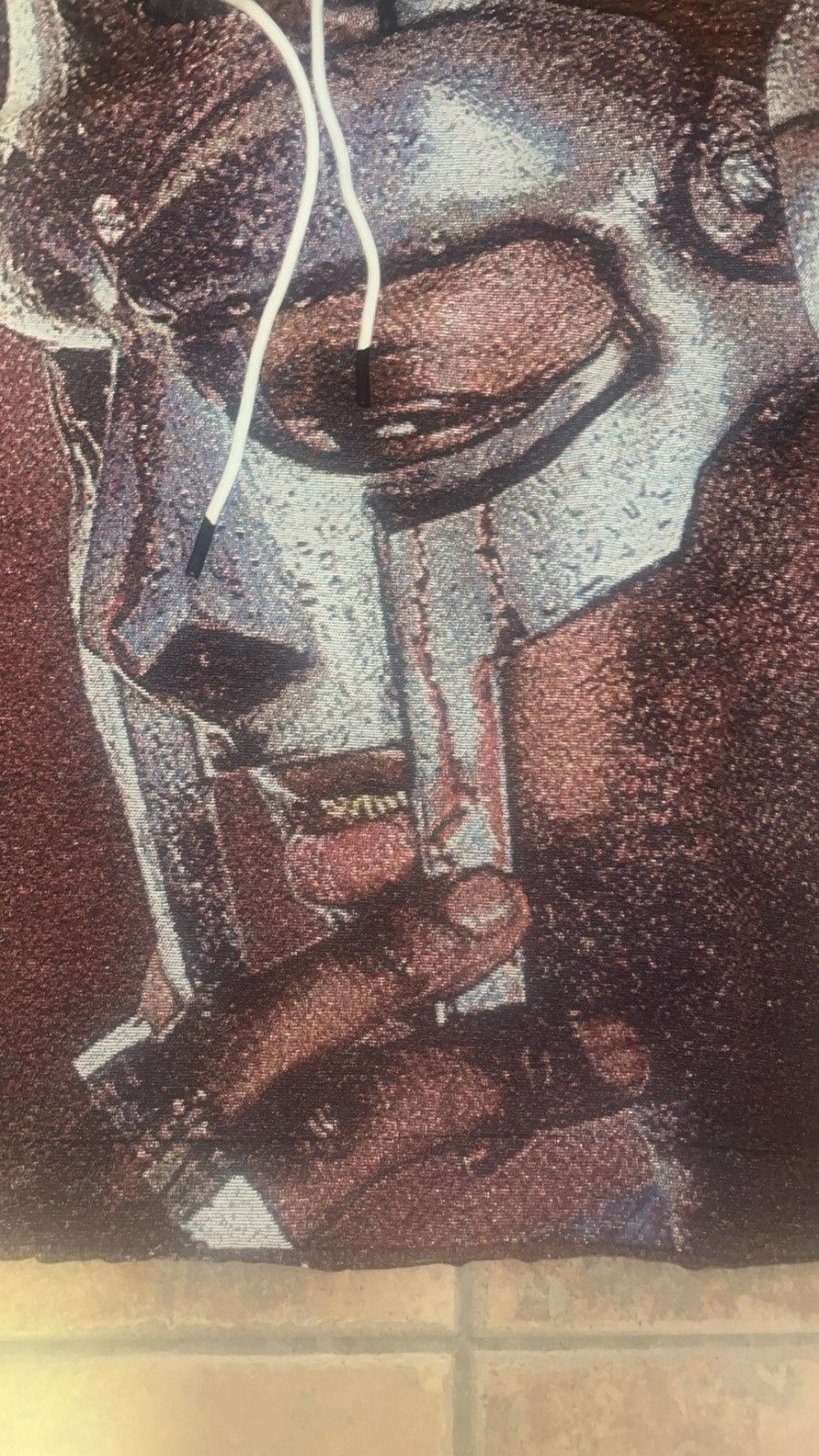 Designer MF DOOM TAPESTRY HOODIE RIP DOOM NEW IN BAG Size US M / EU 48-50 / 2 - 2 Thumbnail