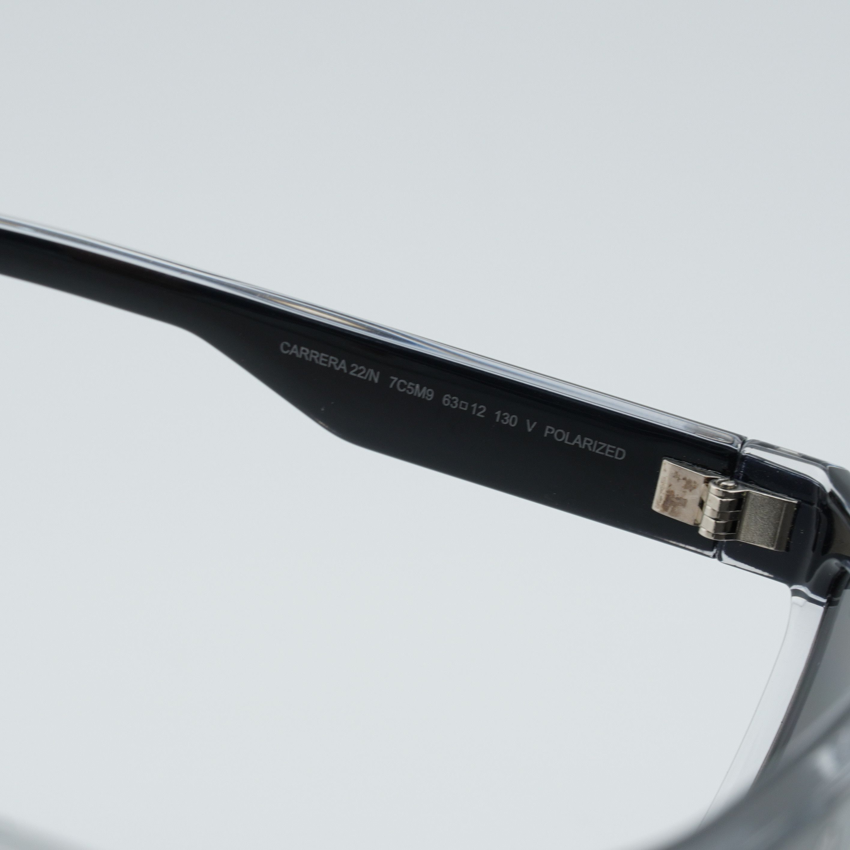 Carrera CARRERA 22/N 07C5 M9 Sunglasses Black Shield Frame Size ONE SIZE - 4 Thumbnail