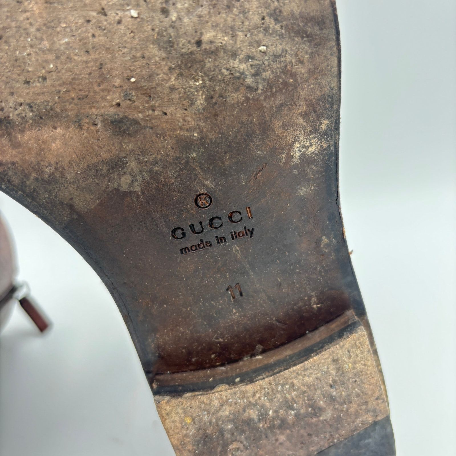 Gucci Gucci Officer Double Buckle Leather Military Boots Men's 11 Size US 11 / EU 44 - 8 Thumbnail