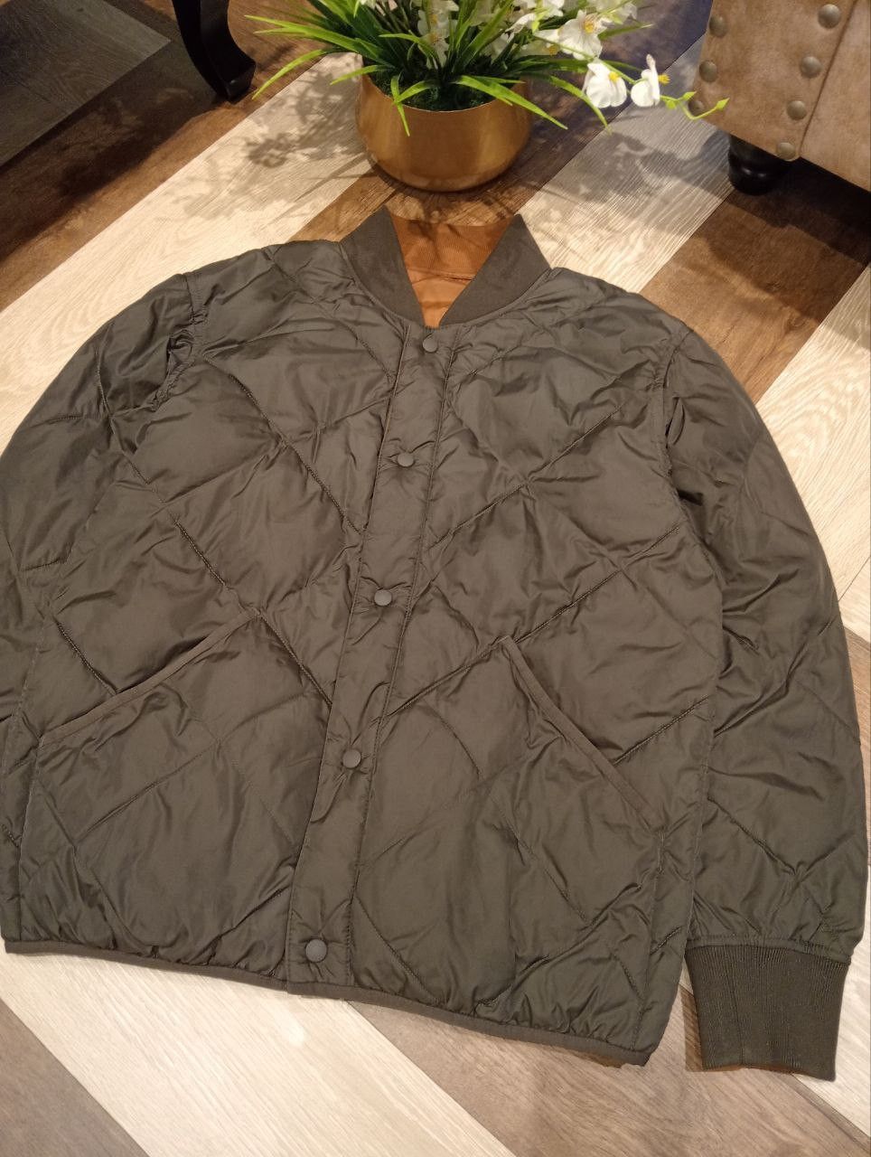 Lemaire UNIQLO LEMAIRE U REVERSIBLE PUFFER JACKET - BROWN/GREY Size US M / EU 48-50 / 2 - 4 Thumbnail