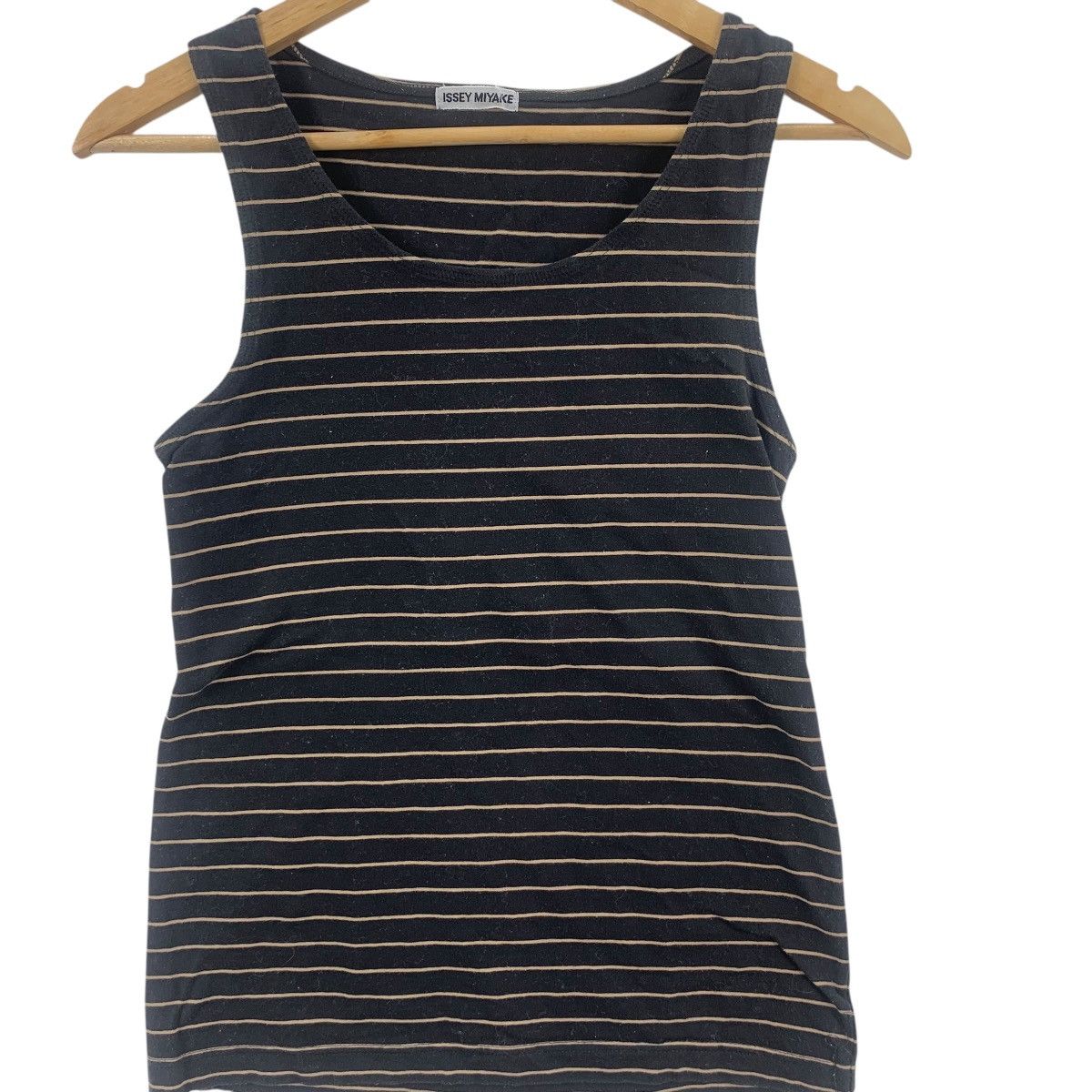 Issey Miyake Vintage ISSEY MIYAKE Design Studio Striped Tank Top Tee Size XXS / US 00 / IT 34 - 5 Thumbnail