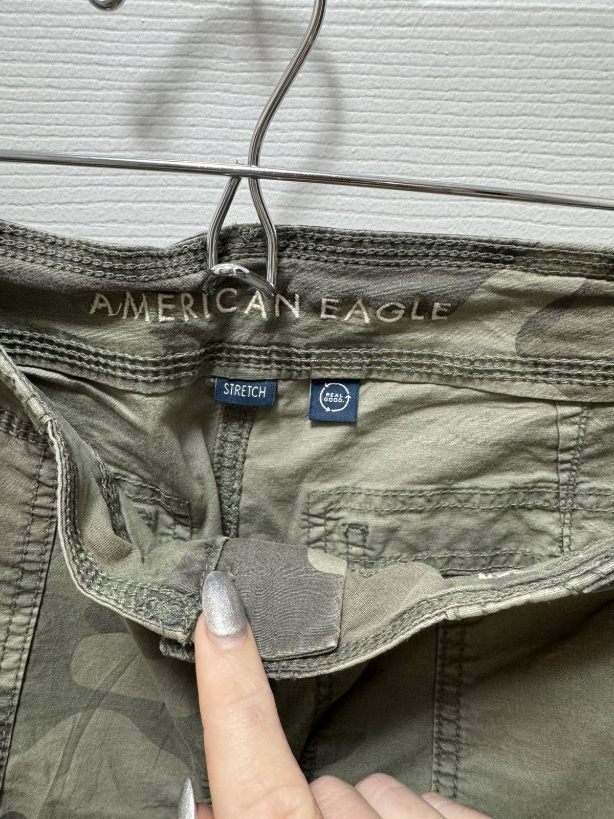 American Eagle Outfitters American Eagle Camo Cargo Pants RealTree Oversized Military Size US 34 / EU 50 - 3 Thumbnail