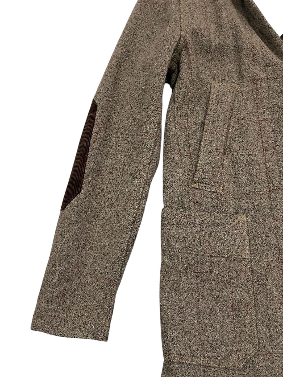 BEAUTY&YOUTH Beauty & Youth United Arrows Brown Houndstooth Coat Size US S / EU 44-46 / 1 - 4 Thumbnail