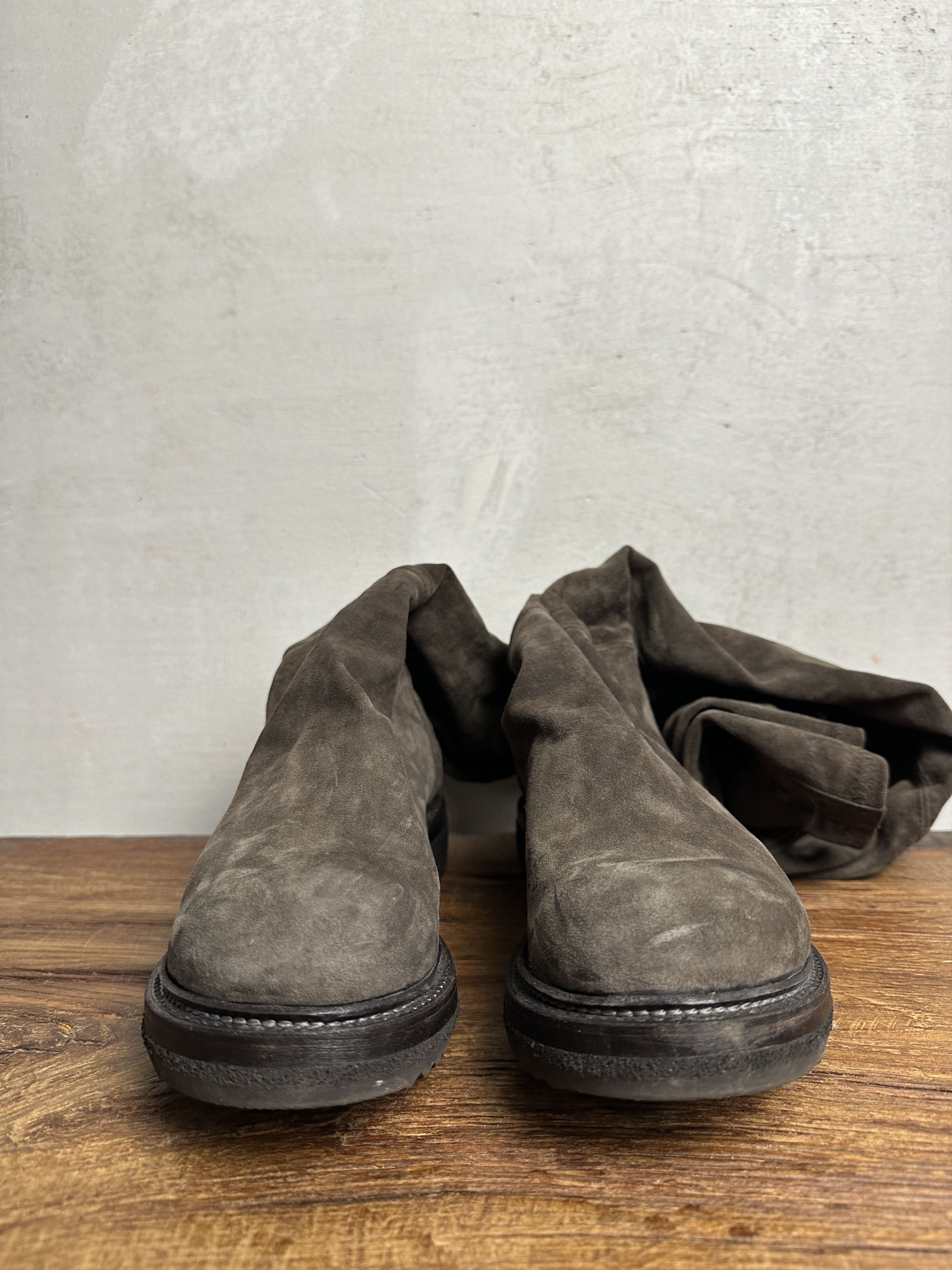 Rick Owens Rick Owens FW15 Sphinx Creeper High Knee Boots Size US 8 / IT 38 - 5 Thumbnail