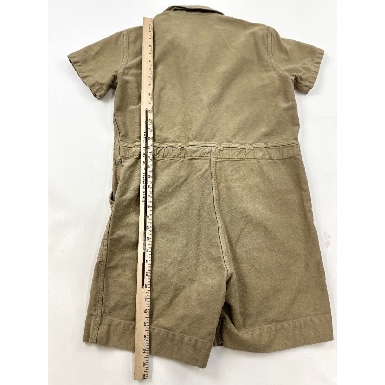 Caron Callahan VINTAGE Caron Callahan Floral Romper Women’s Small Brown One-Piece Shorts USA Size 28" / US 6 / IT 42 - 5 Thumbnail