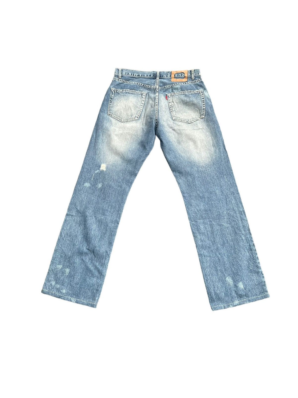 If Six Was Nine Press Clothing Distresed Denim Size US 33 - 7 Thumbnail