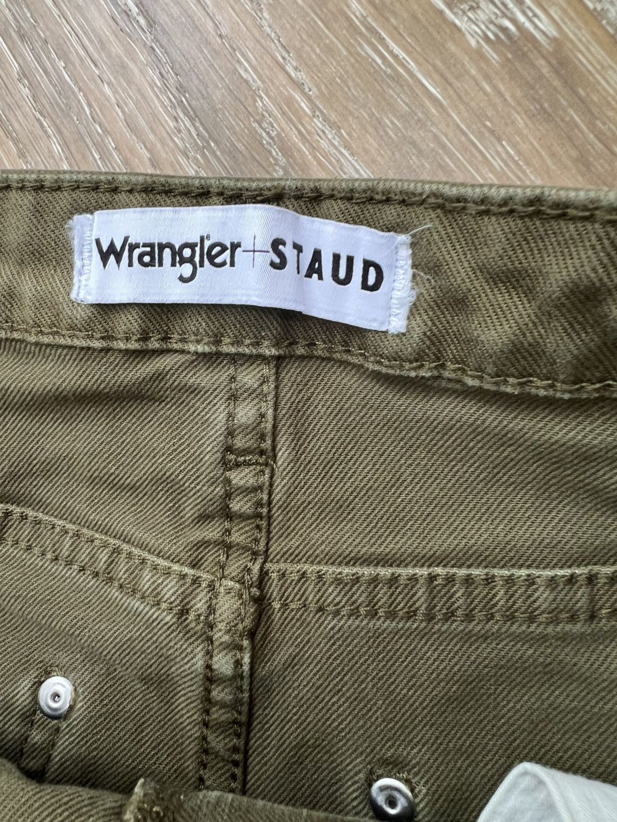 Staud Wrangler staud denim maxi skirt Size 29" - 4 Thumbnail