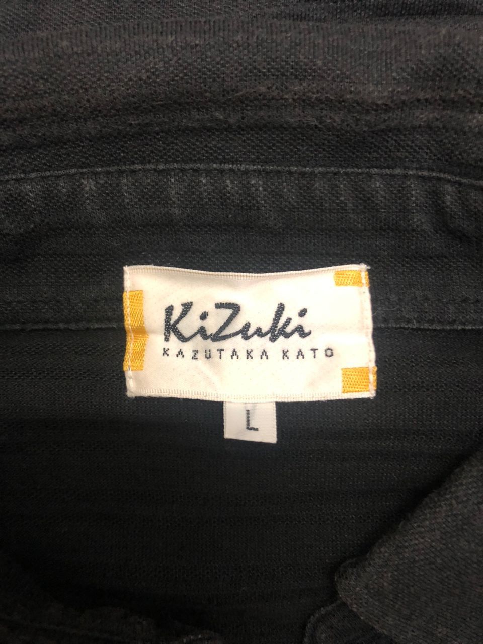 Designer Japanese Brand Kizuki Kazutaka Kato polo knit shirt Size US L / EU 52-54 / 3 - 2 Thumbnail