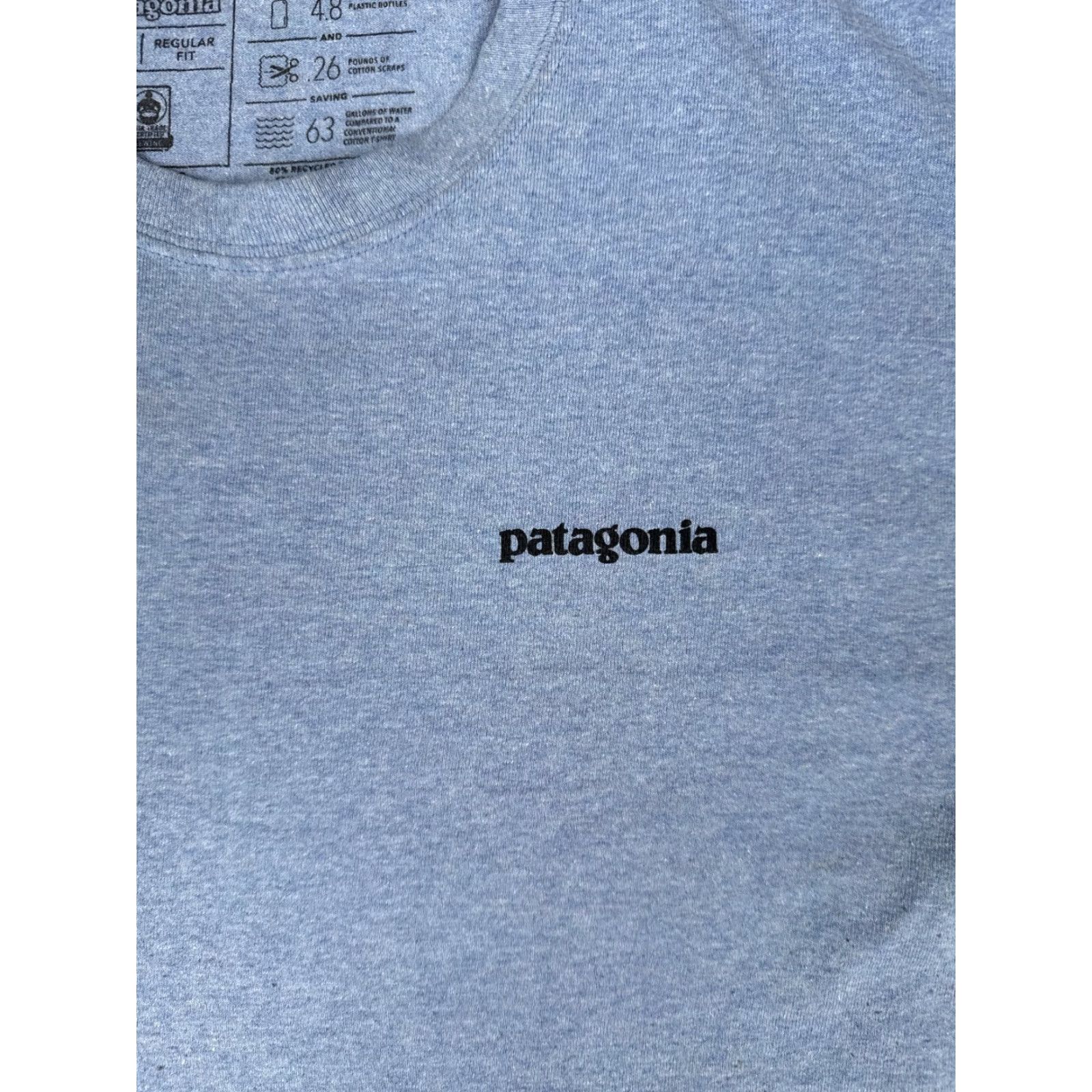 Patagonia Patagonia Shirt Men Large Blue Long Sleeve Crew Cotton Blend Distressed USA Size US L / EU 52-54 / 3 - 6 Thumbnail